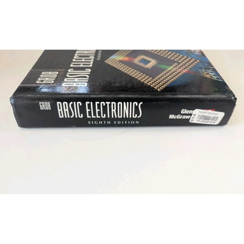 BASIC ELECTRONICS By Bernard Grob Hardcover Eighth Edition